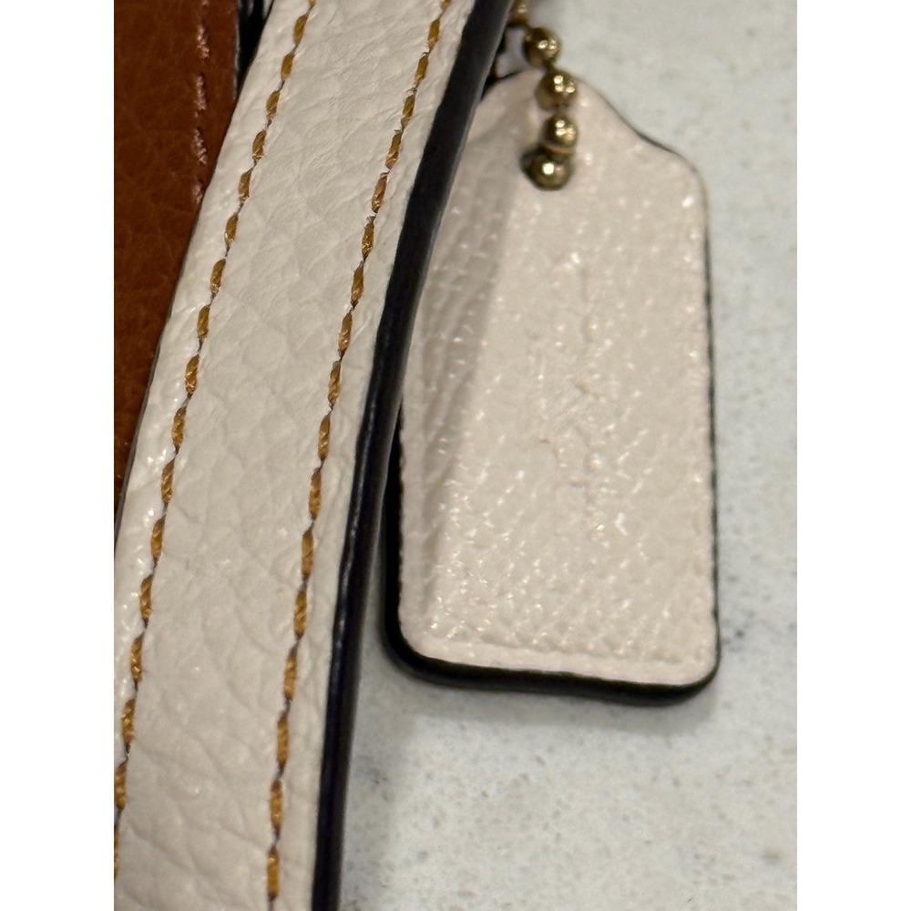 Coach x Disney Minnie Mouse White‎ Leather Tote Bag - Picture 8 of 17